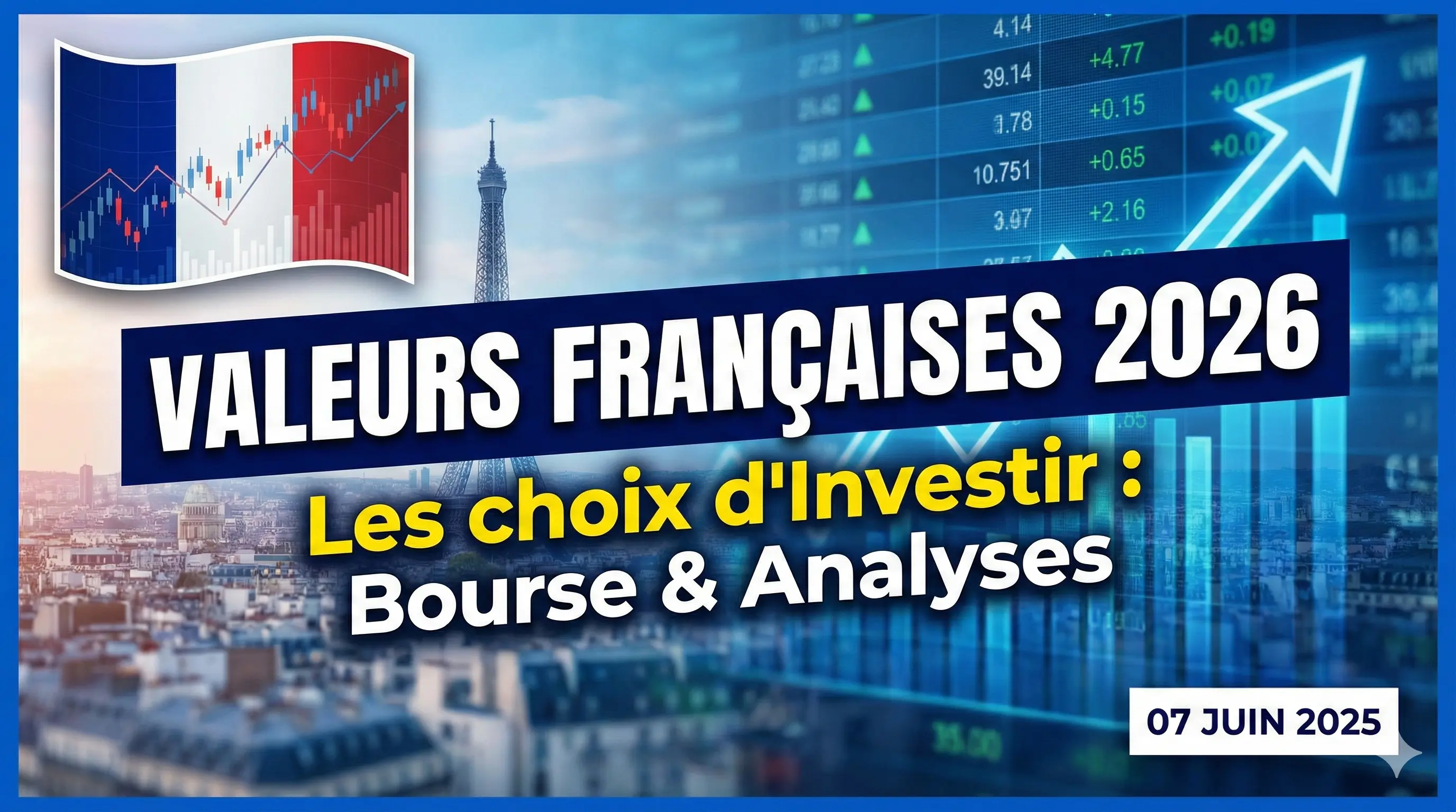 Hebdo Bourse – Valeurs françaises à privilégier en 2026 : les choix d’Investir