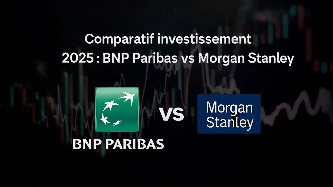 Comparatif investissement 2025 : BNP Paribas vs Morgan Stanley