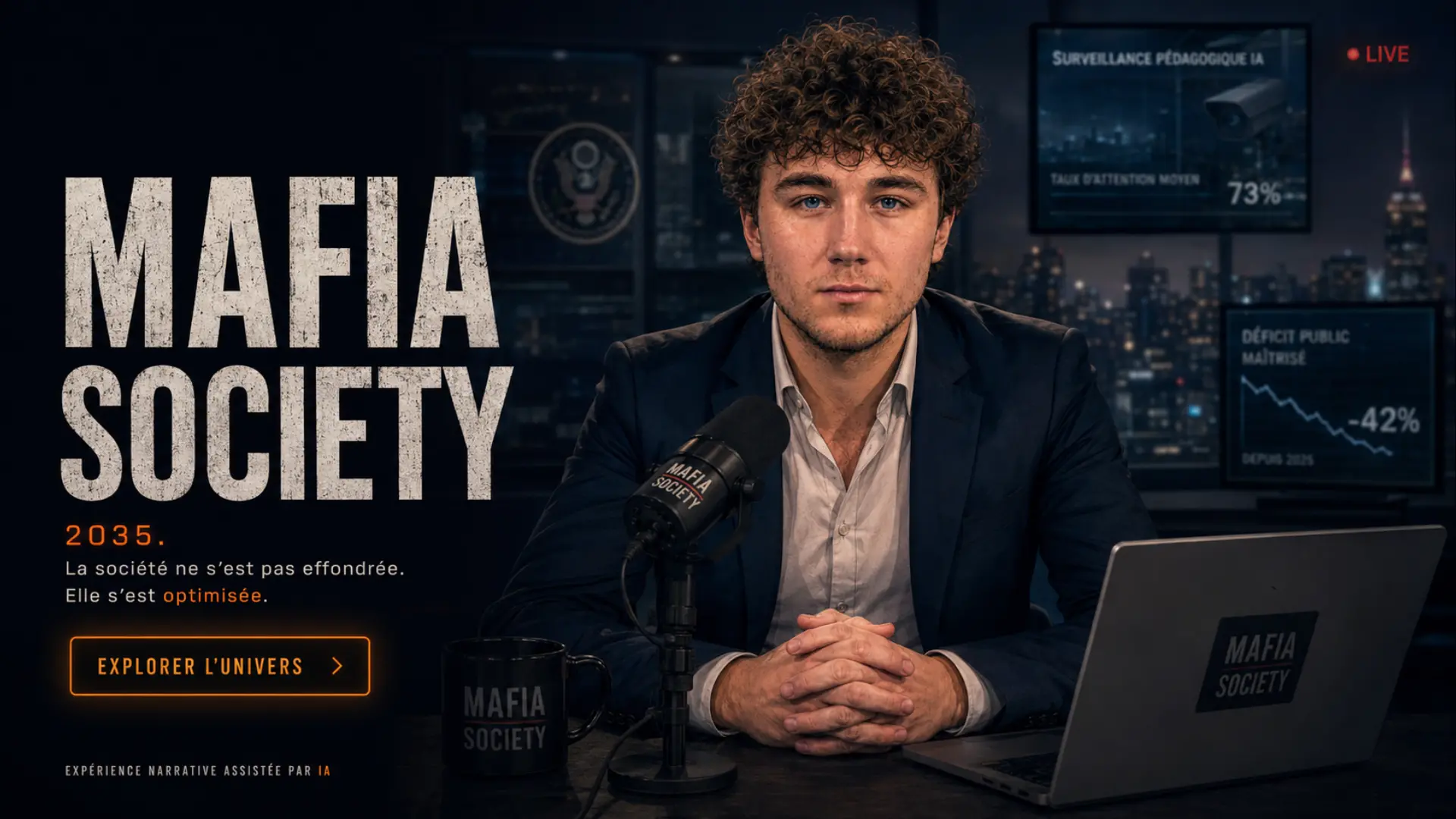 Créer un univers narratif avec l’IA : les coulisses de Mafia Society