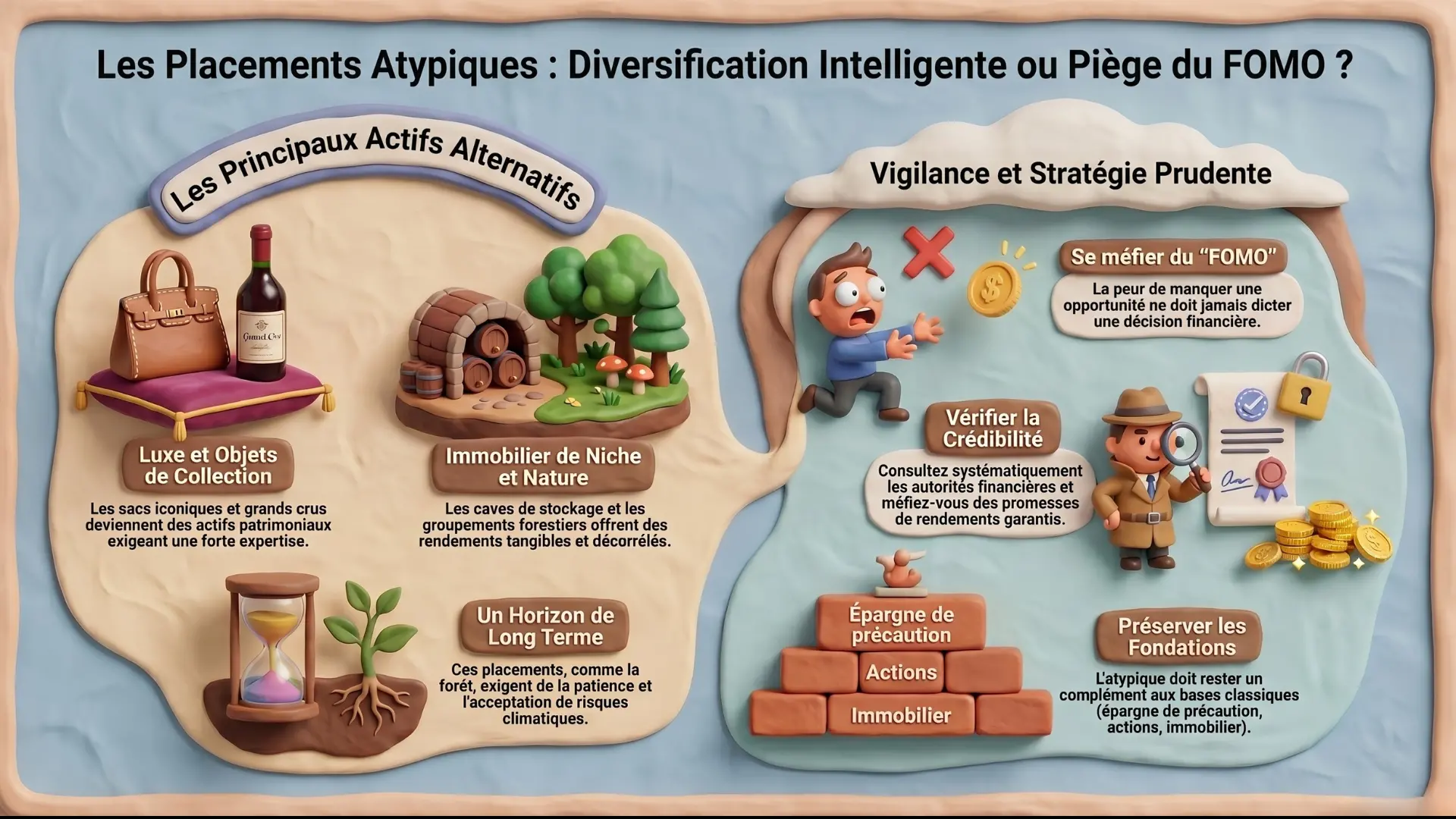 Infographie — FOMO, IA et placements atypiques : les marchés cherchent-ils un nouvel eldorado ?