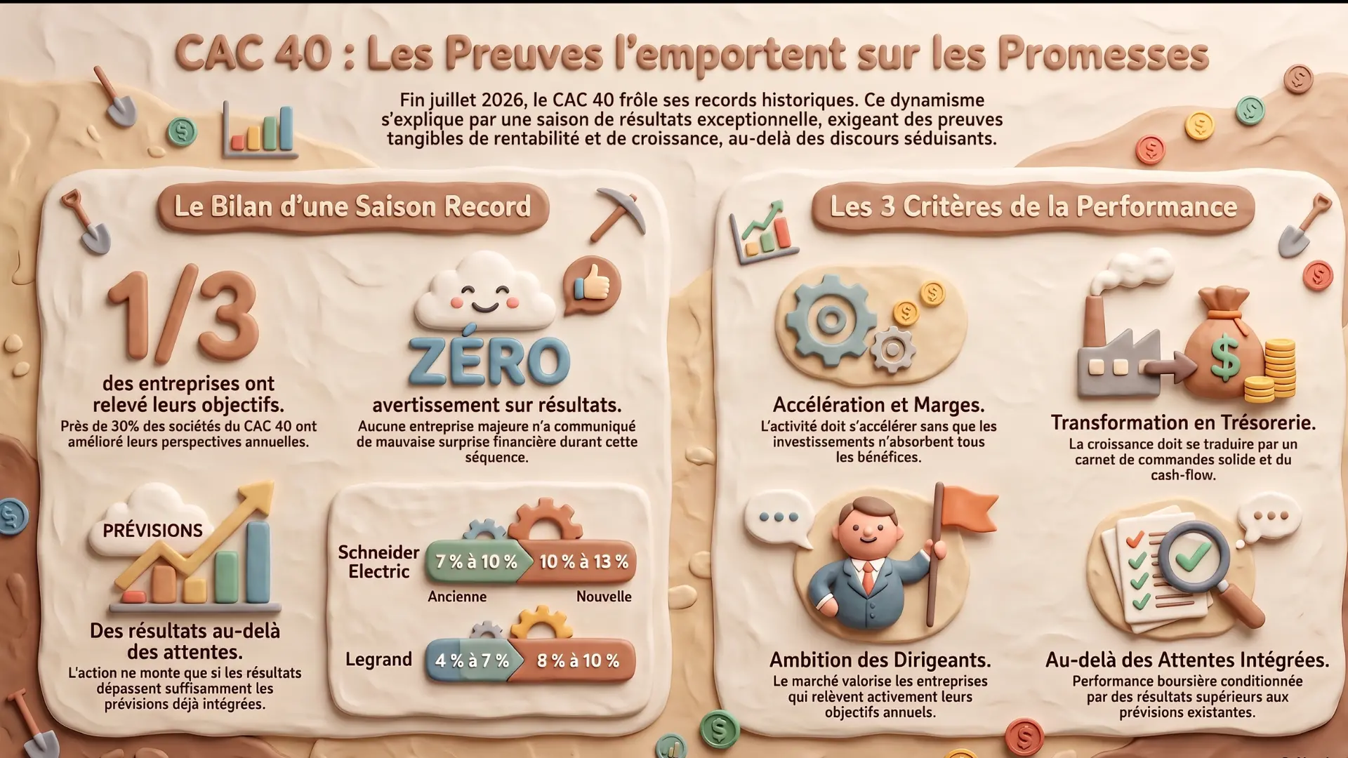 Infographie — Hebdo Bourse du 1 août 2026 : le CAC 40 mise sur le concret