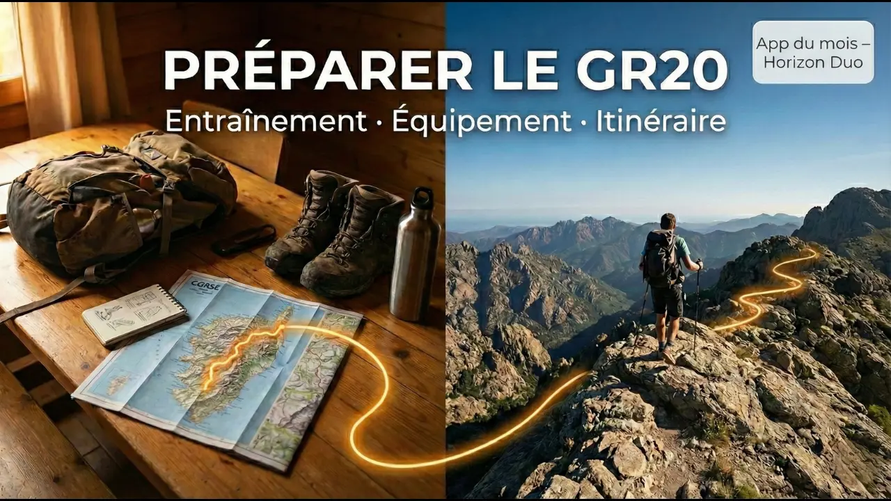 GR20 – Préparation Trek