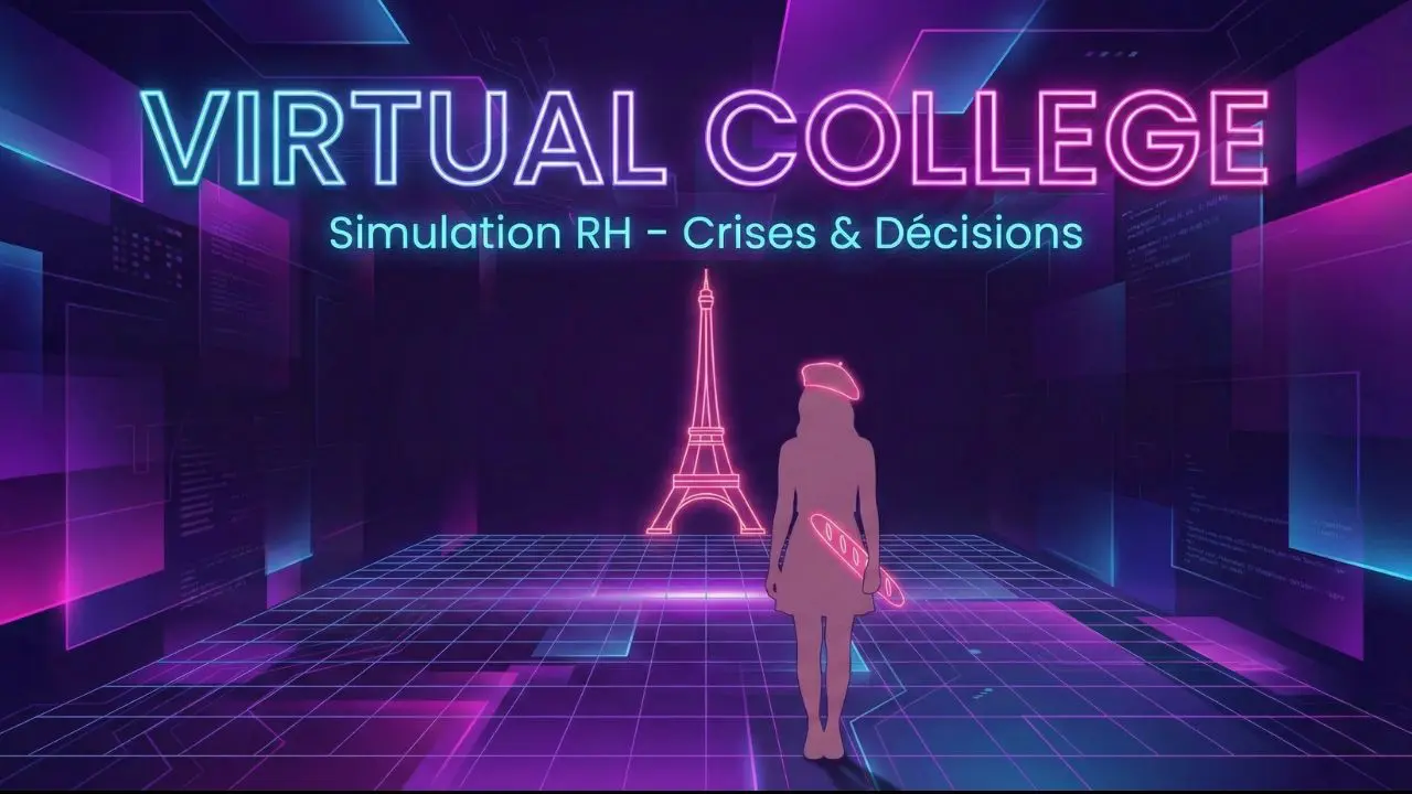 Virtual College — Simulation RH : Crises & Décisions